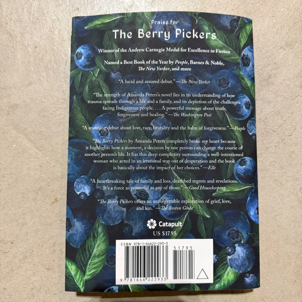 The Berry Pickers Amanda Peters Barnes & Noble Exclusive Deckled Edge Paperback